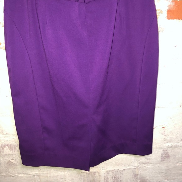 The Limited purple pencil skirt - Picture 3 of 6